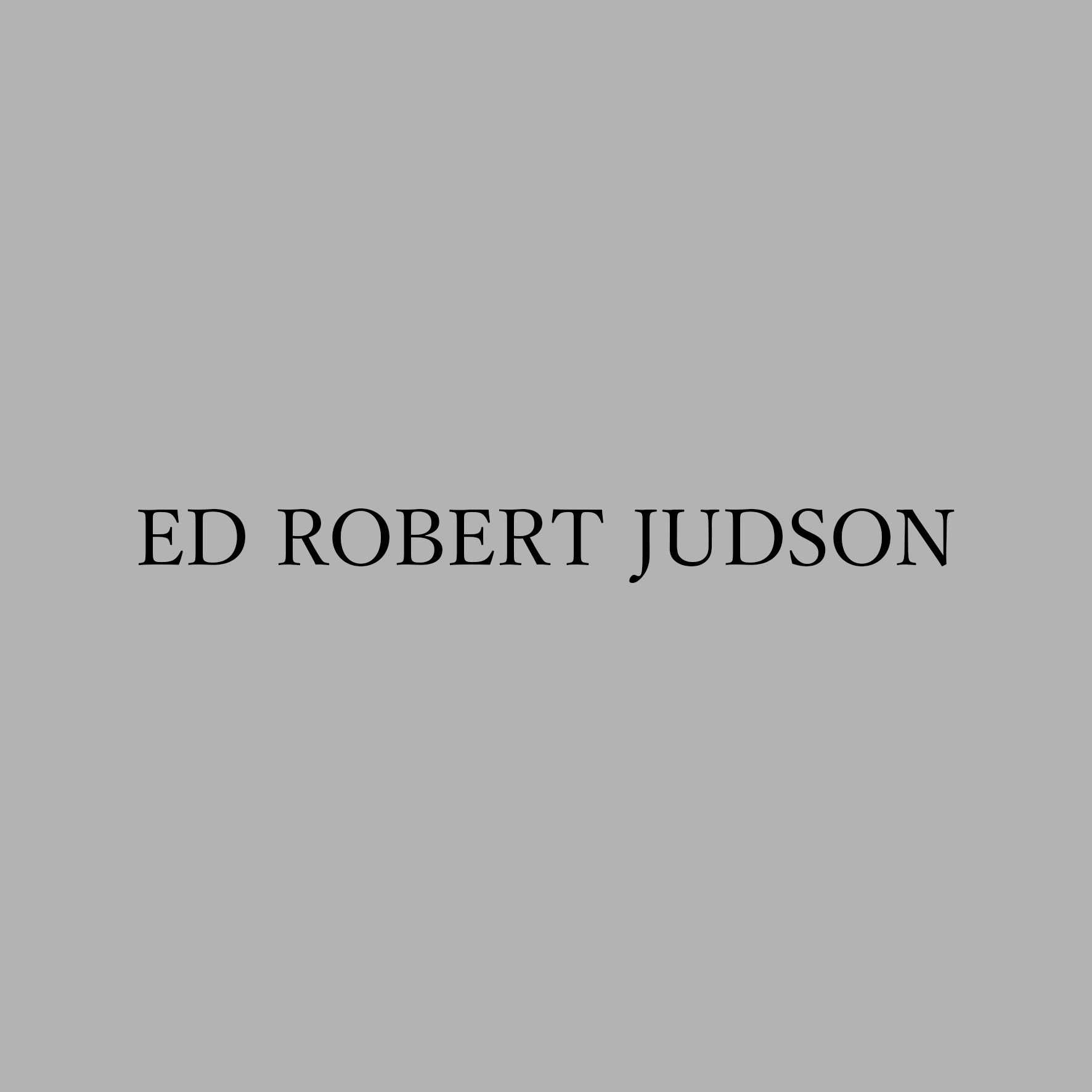 ED ROBERT JUDSON