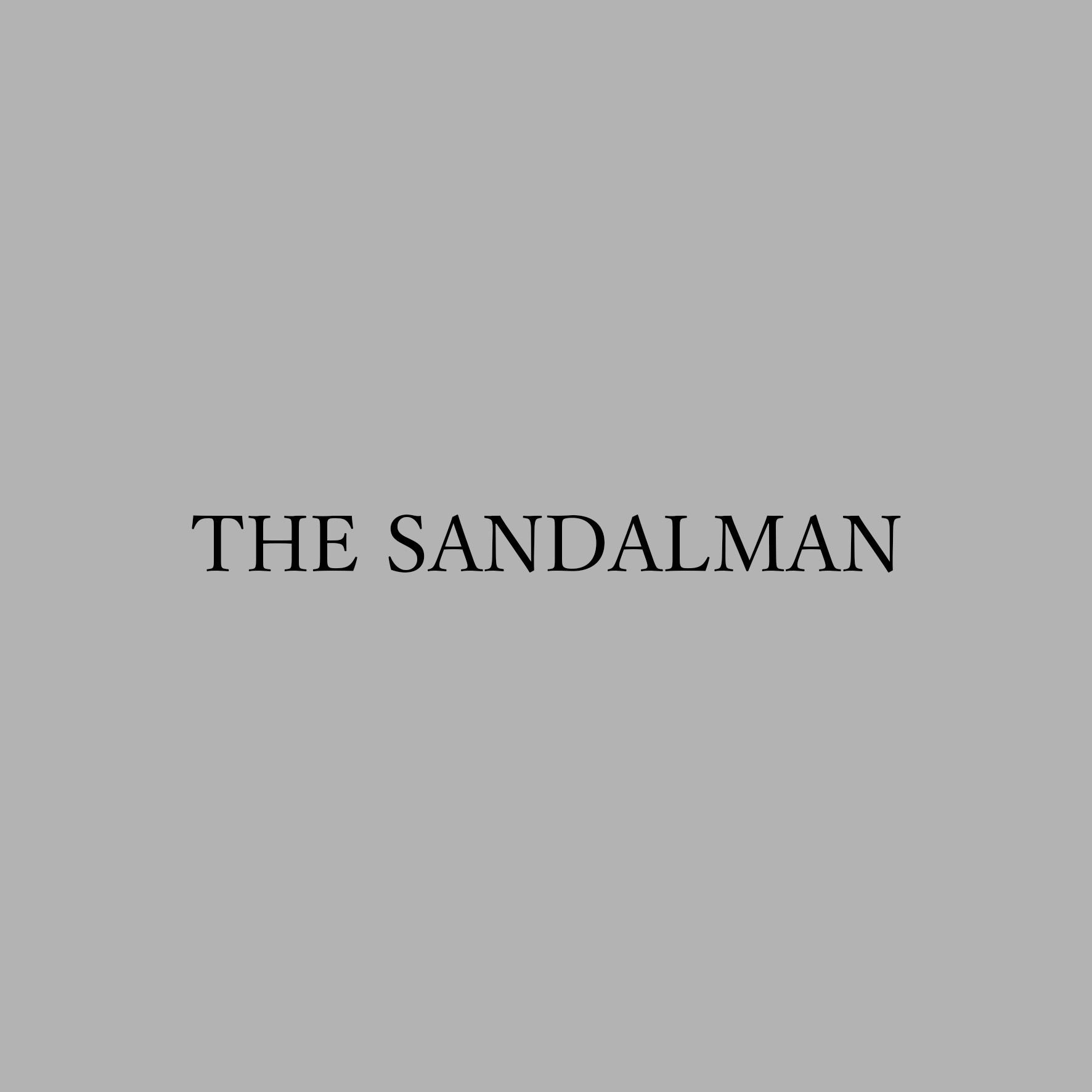 THE SANDALMAN